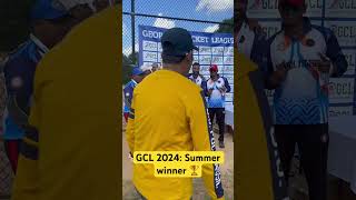 GCL 2024 Summer Cup winner 🏆 usacricket cricket [upl. by Claudia]