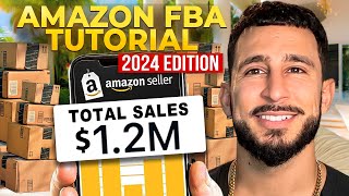 Amazon FBA 2024 Tutorial for Beginners Step by Step [upl. by Nnaycart]