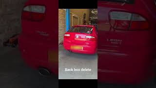 Back box delete 18t AUQ Mk1 leon [upl. by Ume]