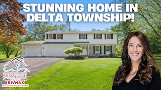 Stunning Home in Delta Township  Living in Lansing  Lansing Michigan [upl. by Engdahl]