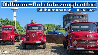 OldtimerNutzfahrzeugtreffen Wilhelmshaven 2024  Teil 13 [upl. by Kehsihba532]