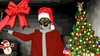 Granny Is Santa Claus Full Gameplay [upl. by Kcirdnekel]