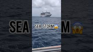 😱Scariest Sea Storm 😰🥺titanic cruise cordeliacruises Tamil vlog couple storm ship travel [upl. by Herod106]