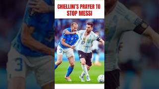 Chiellini’s Hilarious Secret to Stopping Messi Part 1 football shorts [upl. by Eittam]