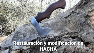 Restaurar y personalizar hacha [upl. by Hatty]