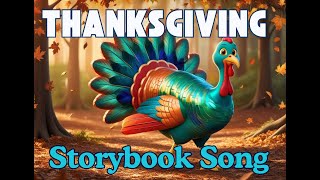 Thanksgiving Song for Kids  Friendship  Family Gathering Storybook  Giving Thanks  Teaching Kids [upl. by Atnahsal]