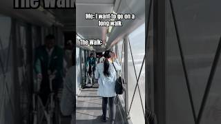 Jetway walks make everything better travel vacation shorts airport [upl. by Ynohtnad]