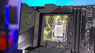 Intel 12900K Clocks Voltages and Overclocking explained  feat MSI Z690 UnifyX [upl. by Theta136]