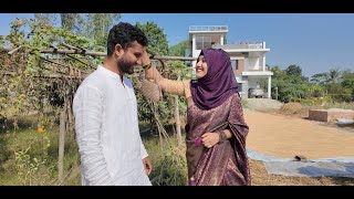 আয়াতের মামা আর নতুন মামি  Doyel Agro  Village life with Shampa [upl. by Aierb]