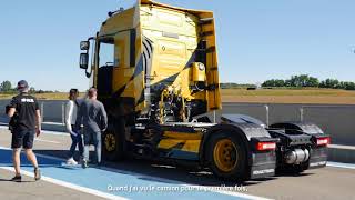 Au volant du camion T High Renault Sport Racing [upl. by Donelson]