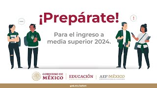 ¡Prepárate Para el ingreso a media superior 2024 [upl. by Burrow178]