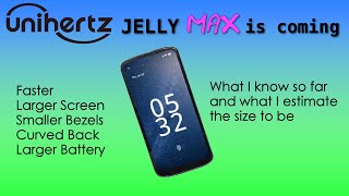 Unihertz Jelly Max Announcement And Size Investigation [upl. by Okoy649]