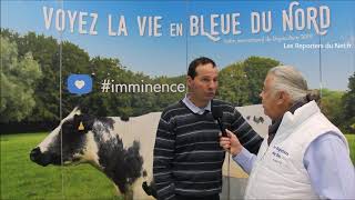 Imminence  Vache de race  Bleue du Nord  Rencontre avec le propriétaire [upl. by Omiseno]