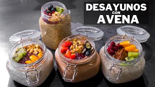 4 DESAYUNOS con AVENA  Abelca [upl. by Gennie]