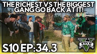 Episode 343 The Richest Vs The Biggest Gang Go Back At It  GTA RP  GW Whitelist [upl. by Eittol]