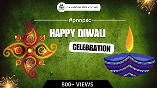 Diwali celebrations lit up PN National Public School with joy colors and togetherness [upl. by Enneirb]