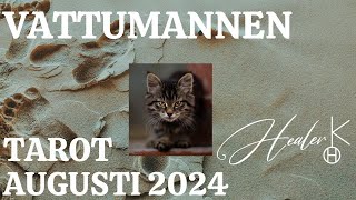 Vattumannen ♒️ Augusti 2024 Tarot  Healer K [upl. by Anitteb825]