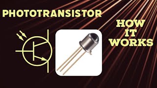 How Phototransistor works  full explanation [upl. by Murrell]