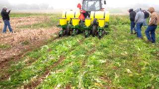 Demonstrating Dawn ZRX Zone Roller at Cover Crop Field Day [upl. by Mall]