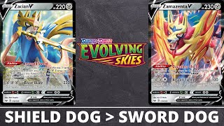 Zacian V  Zamazenta V Deck List amp Gameplay  Who Let The Dogs Out [upl. by Amlas919]