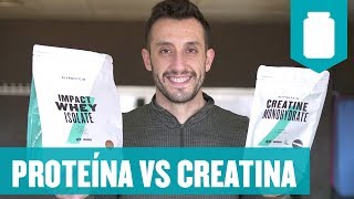 Proteína y Creatina ¿Qué es y cuál es mejor para mí [upl. by Acirrej]