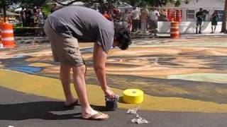 Sarasota Chalk Festival Edgar Mueller [upl. by Zeiler443]