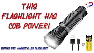 Supfire Magnetic LED Flashlight Torch D15 [upl. by Oniskey]