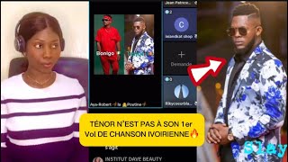 🚨🚨TENOR A VOLÉ LA CHANSON DE BONINGO AYA ROBERT RÉAGIT [upl. by Brookhouse]