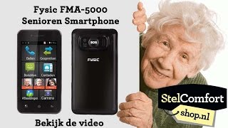 Fysic FMA5000 senioren smartphone [upl. by Slade27]