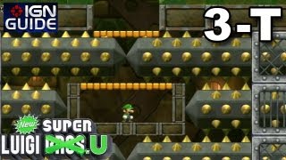 New Super Luigi U 3 Star Coin Walkthrough  Sparkling Waters Tower ShishKebab Tower [upl. by Harvard225]