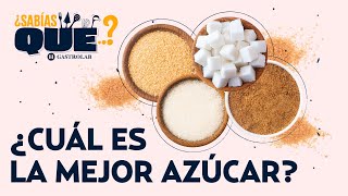 Conoce la diferencia entre azúcar refinada mascabado y edulcorante  ¿Sabías que [upl. by Ayotaj]