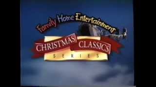 Christmas Classics Series  Family Home Entertainment 1992 Promo VHS Capture [upl. by Macilroy123]