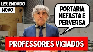 ⚠️ Portaria da Secretaria da Educação de SP obriga fiscalização de professores em sala de aula [upl. by Ajin918]