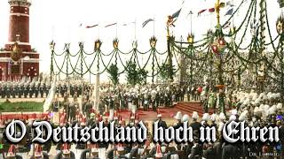 O Deutschland hoch in Ehren German march and folk songinstrumental [upl. by Navak]