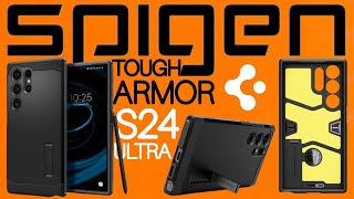 Spigen Tough Armor Case Review for Samsung Galaxy S24 Ultra [upl. by Imuya]