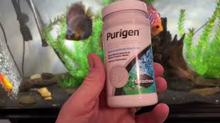 Seachem Purigen Organic Filtration Resin Fresh and Saltwater 250ml Review [upl. by Reuven]