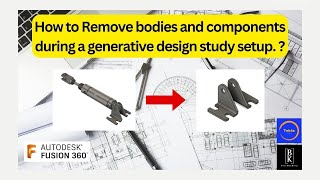 Remove Bodies and Components Using Fusion360  Fusion360  Mechanical Engineering  BK Engineering [upl. by Iana]