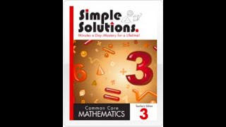 Simple Solutions Math L29 [upl. by Sellihca]