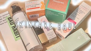 skincare haul 🫧 for oily acneprone skin  sephora ulta [upl. by Einor]