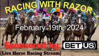 LIVE Horse Racing action handicapping Parx Racing Aqueduct Oaklawn Park and more [upl. by Kraska]