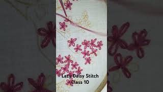 Lazy Daisy Stitch [upl. by Lanam848]