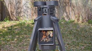 Helius Rocket Stove Review [upl. by Trumaine]