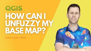 Fix your fuzzy base map in QGIS [upl. by Crawford786]