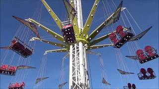 Sky Glider Albert Ordelman Jr HD  Kermis Arnhem 2019 [upl. by Airdnna]