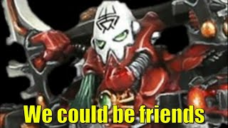 Warhammer 40k Meme Dub The Aeldari Warp Spiders Finally Get Updated [upl. by Felice116]