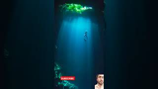 ocean thalassophobia underwater unnerving shark mermaid scary diving nature acapella [upl. by Anirbas]