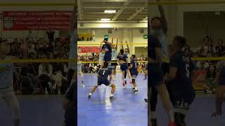 Nothing better than great defense in 9 Man Volleyball volleyball volleyballworld 9man nacivt [upl. by Nwahs]