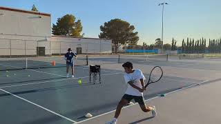 Day in the life of a high school tennis player preseason [upl. by Roht457]