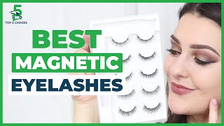 Best Magnetic Eyelashes  Top 5 Best Magnetic Eyelashes for Beginners 2022 [upl. by Celinka]