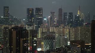 Shenzhen 24h Timelapse on 02112024 4K 70mm Zoom [upl. by Clynes]